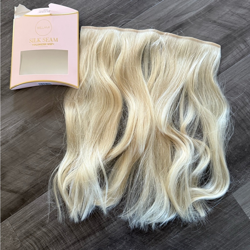 BELLAMI Platinum Blonde Hair Extensions